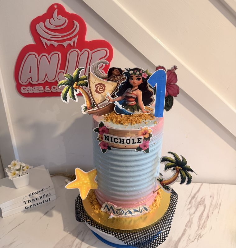 Nichole's 1st birthday Moana cake